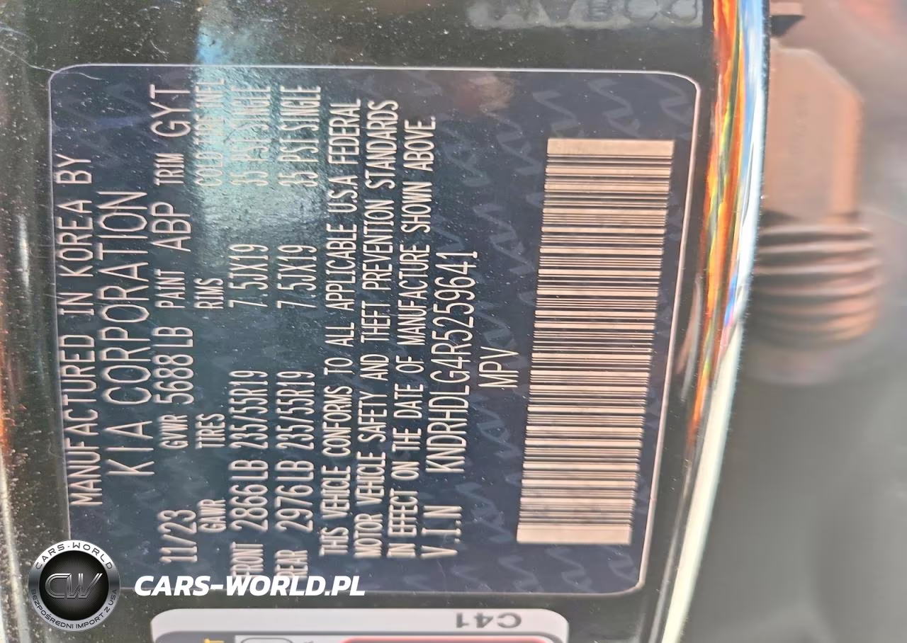 2024 Kia Sorento Ex VIN:KNDRHDLG4R5259641 - 12