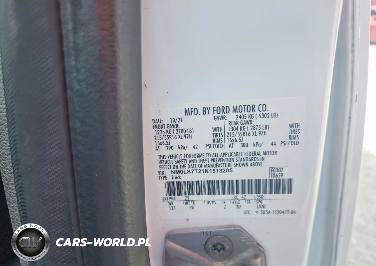 2022 Ford Transit Connect Xlt Delivery Van VIN:NM0LS7T21N1513205 - 13