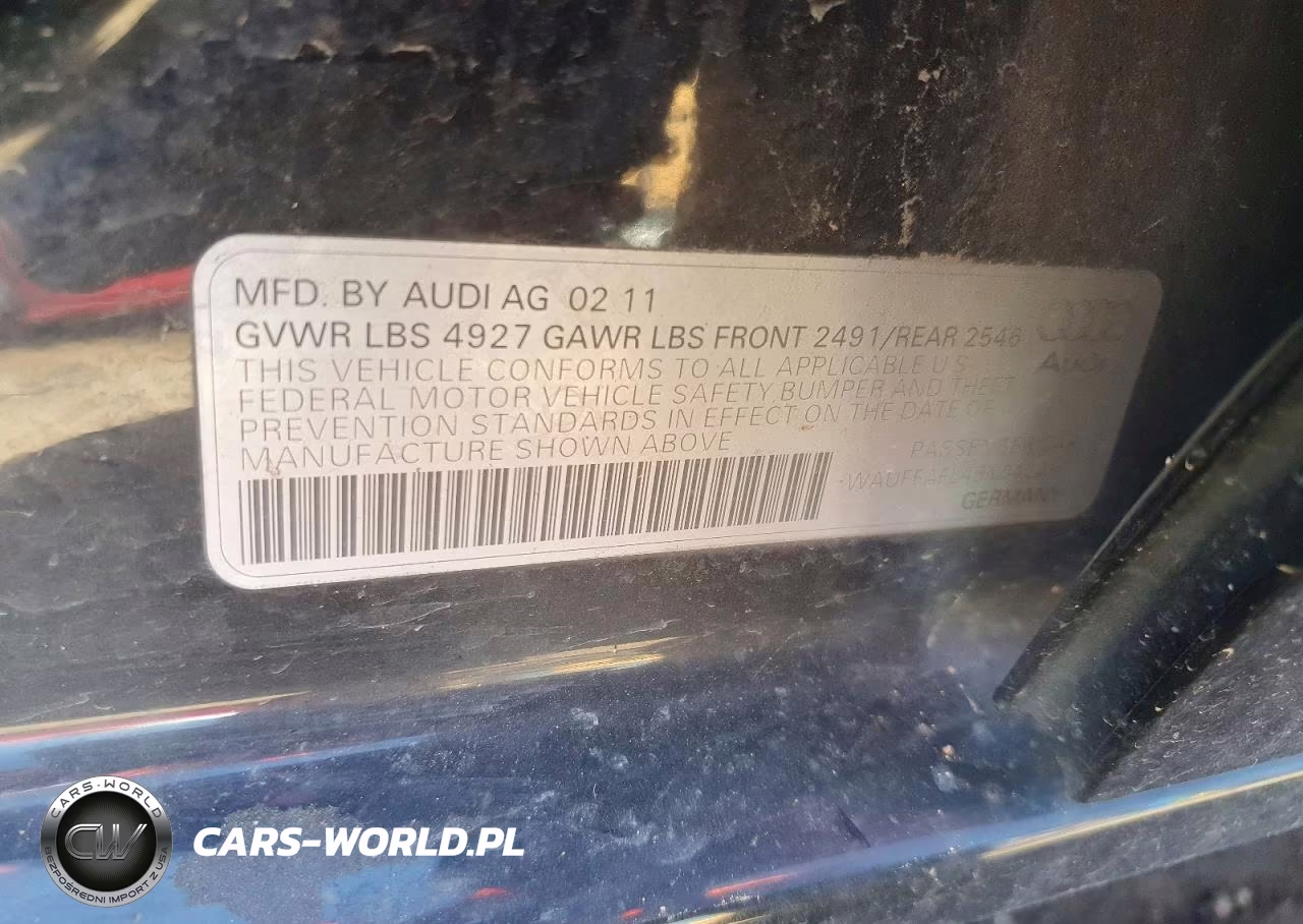 2011 Audi A4 Premium Plus VIN:WAUFFAFL4BN042450 - 12