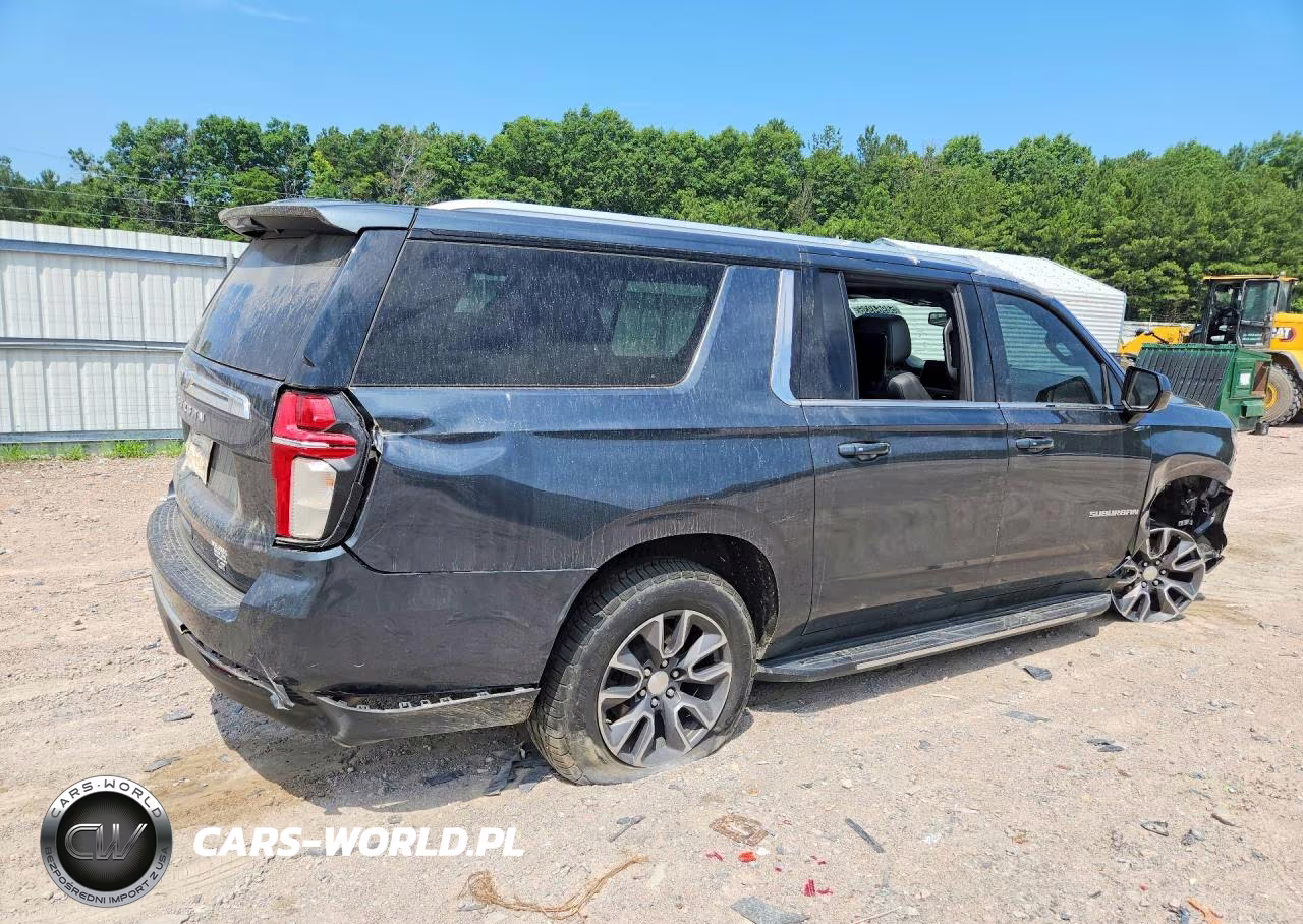 2021 Chevrolet Suburban K1500 Lt VIN:1GNSKCKD7MR372934 - 3