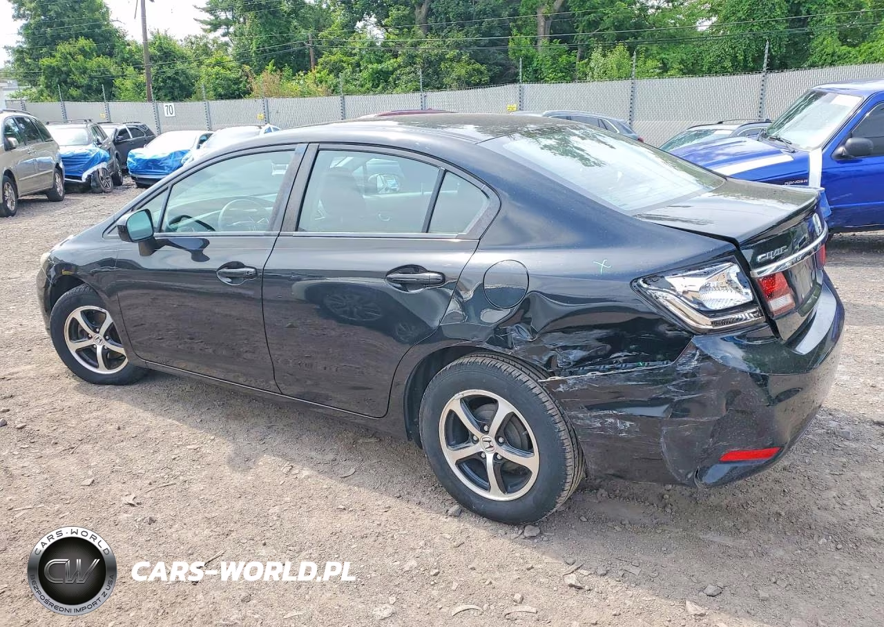 2015 Honda Civic Se VIN:19XFB2F7XFE244551 - 2