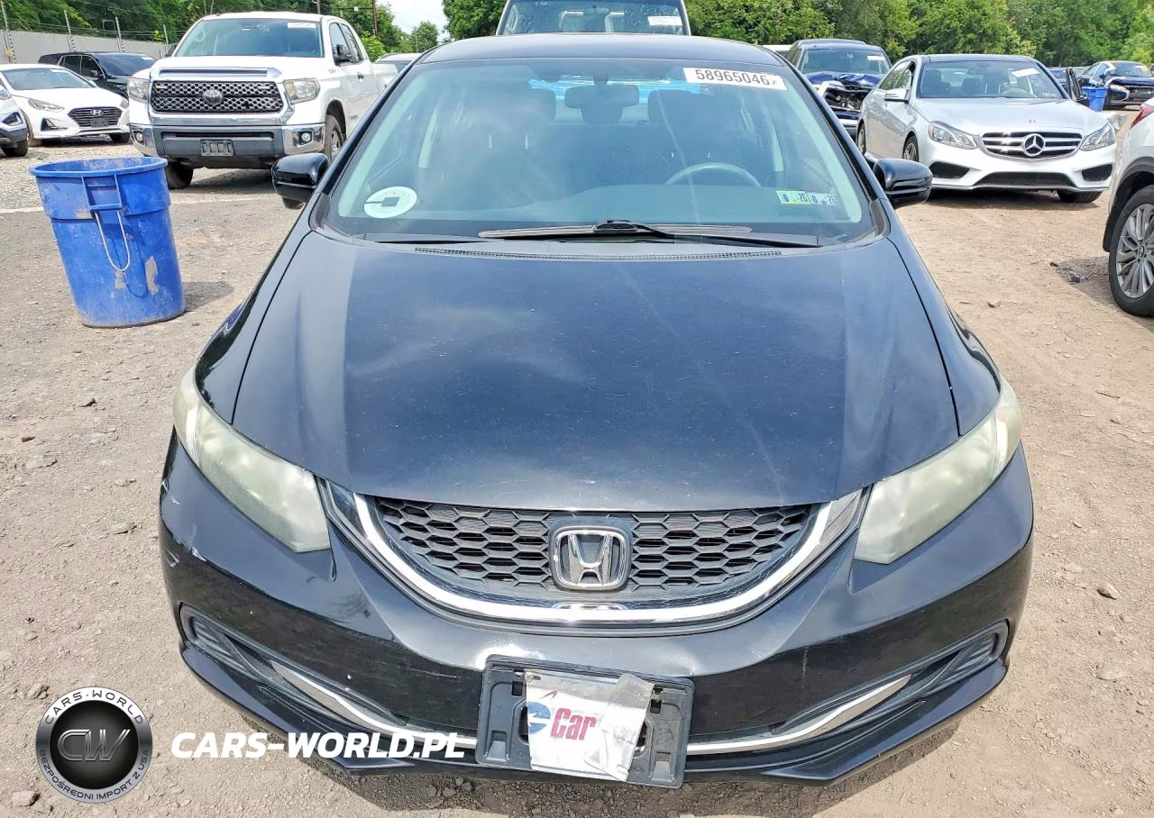 2015 Honda Civic Se VIN:19XFB2F7XFE244551 - 5