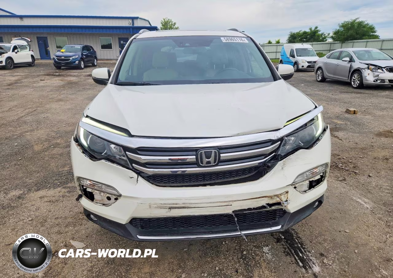 2016 Honda Pilot Elite VIN:5FNYF6H03GB057992 - 5