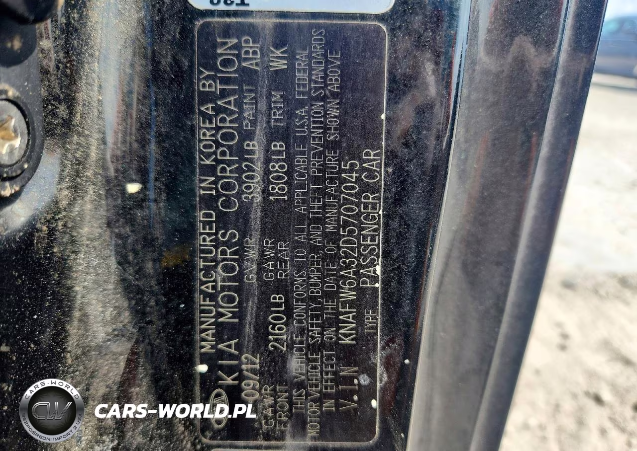 2013 Kia Forte Sx VIN:KNAFW6A32D5707045 - 13