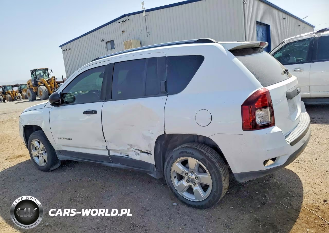 2014 Jeep Compass Sport VIN:1C4NJCBA4ED537805 - 2