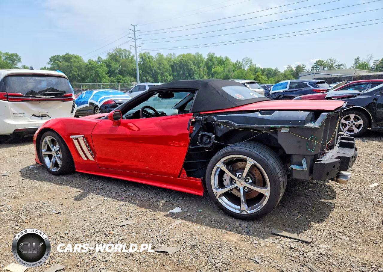 2011 Chevrolet Corvette Grand Sport VIN:1G1YW3DW7B5108941 - 2