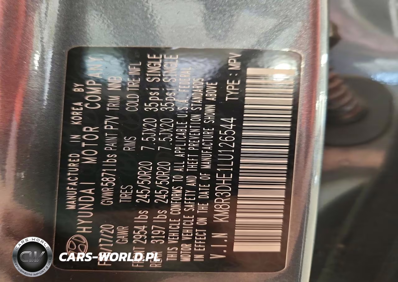 2020 Hyundai Palisade Sel VIN:KM8R3DHE1LU126544 - 13