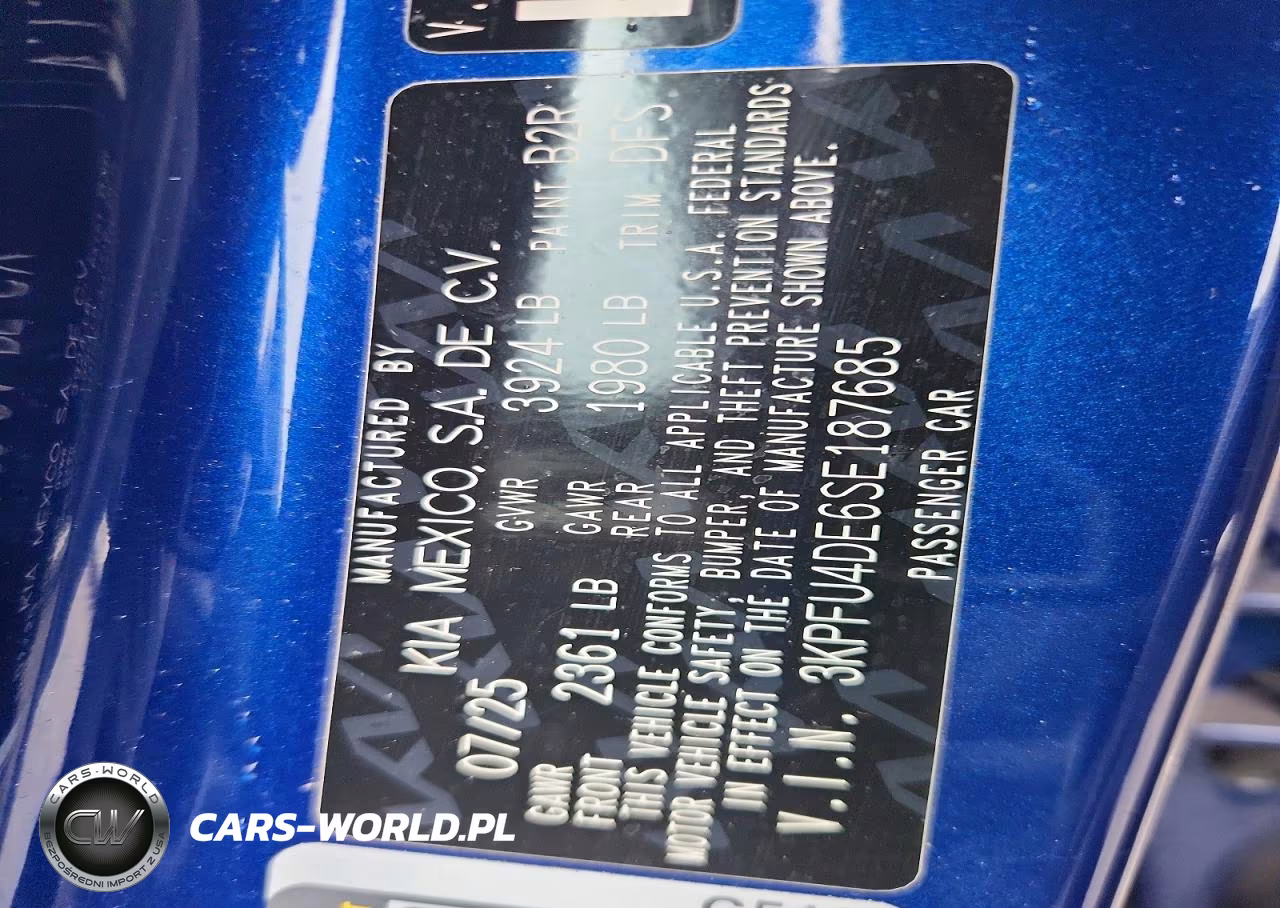 2025 Kia K4 Ex VIN:3KPFU4DE6SE187685 - 12