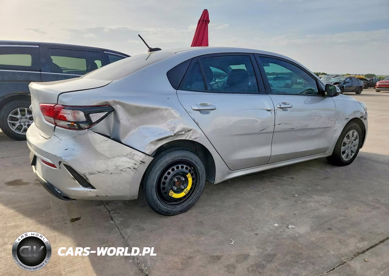 2022 Kia Rio Lx VIN:3KPA24AD3NE445452 - 3