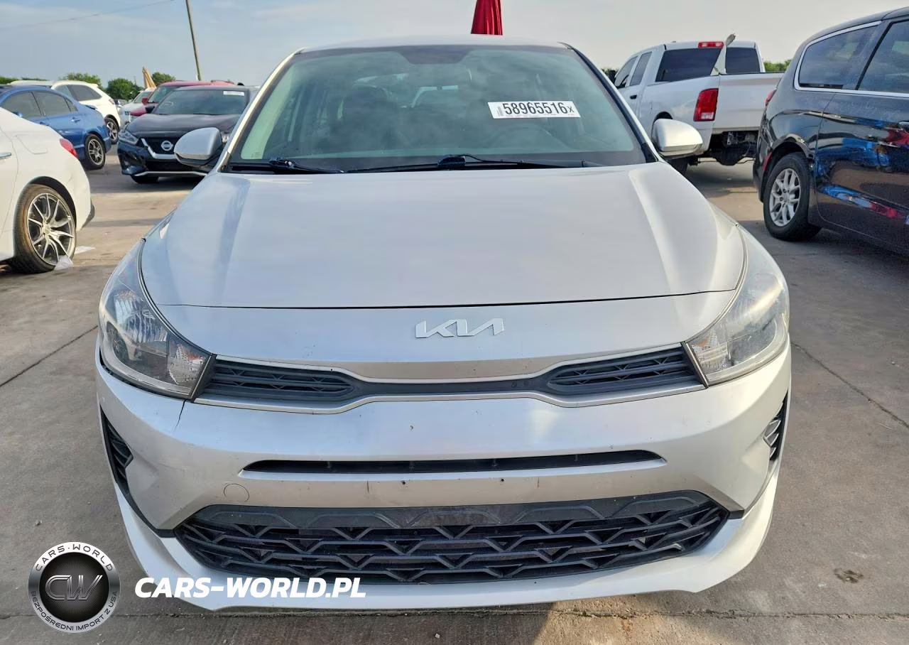 2022 Kia Rio Lx VIN:3KPA24AD3NE445452 - 5