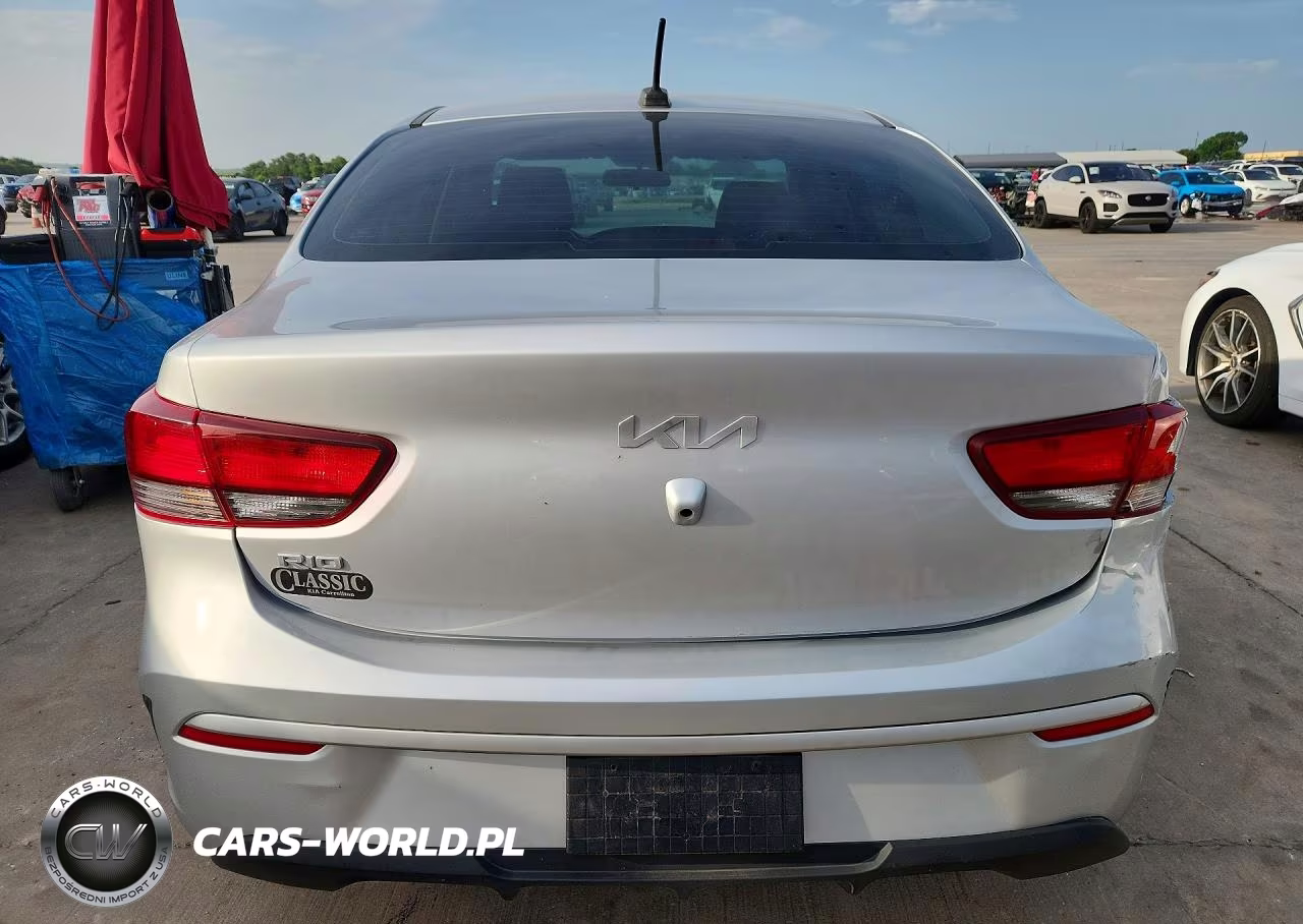 2022 Kia Rio Lx VIN:3KPA24AD3NE445452 - 6
