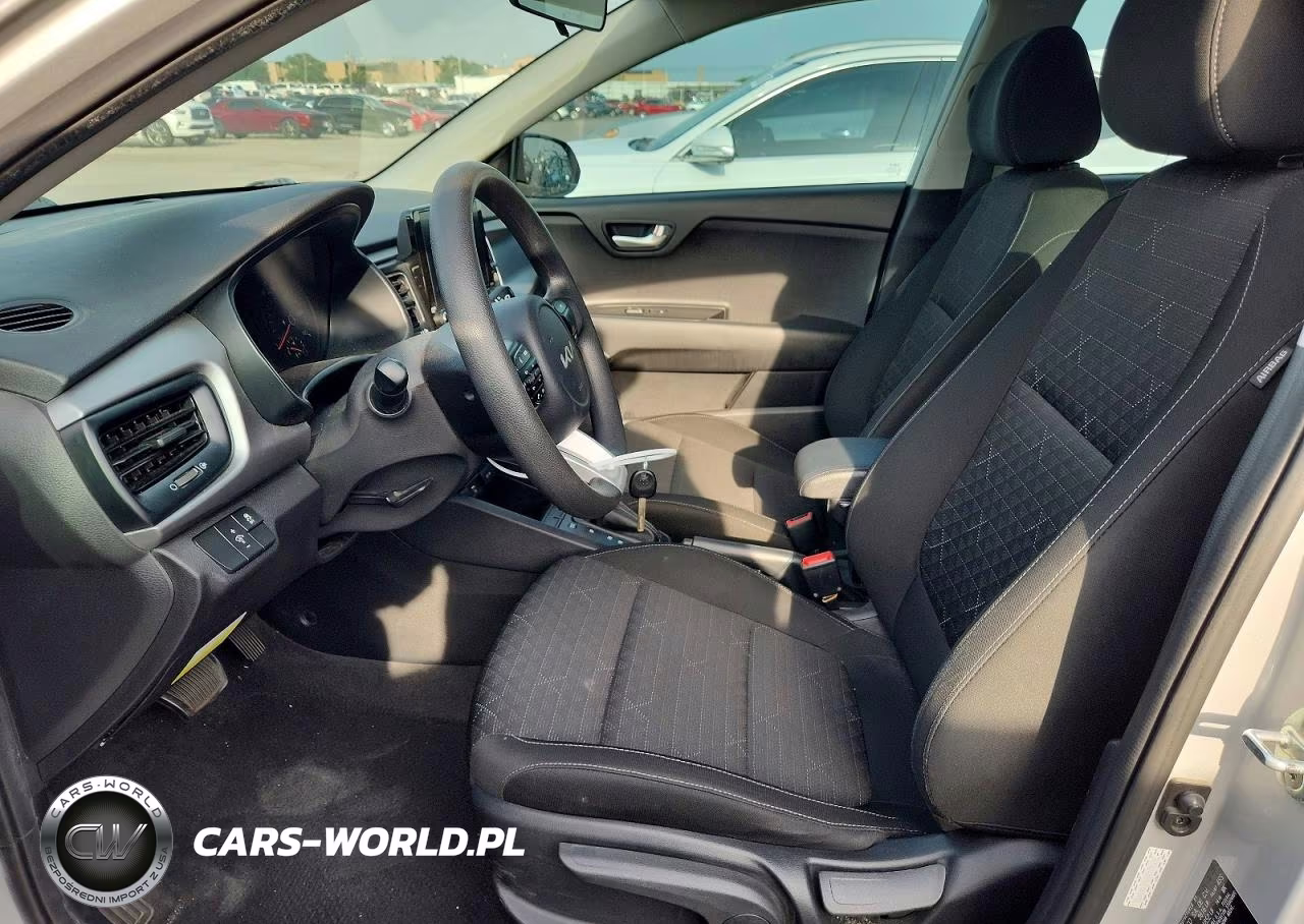 2022 Kia Rio Lx VIN:3KPA24AD3NE445452 - 7
