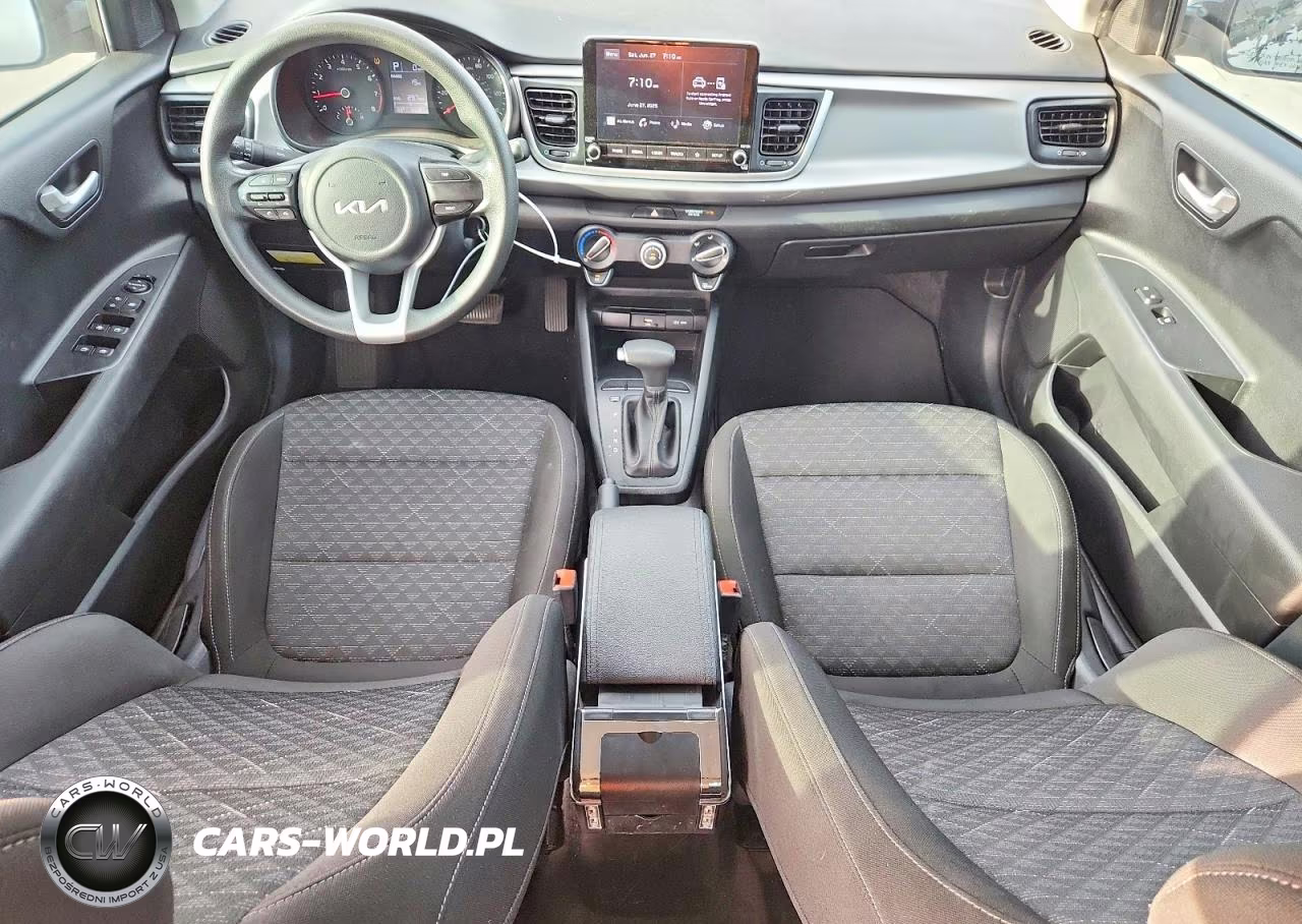 2022 Kia Rio Lx VIN:3KPA24AD3NE445452 - 8