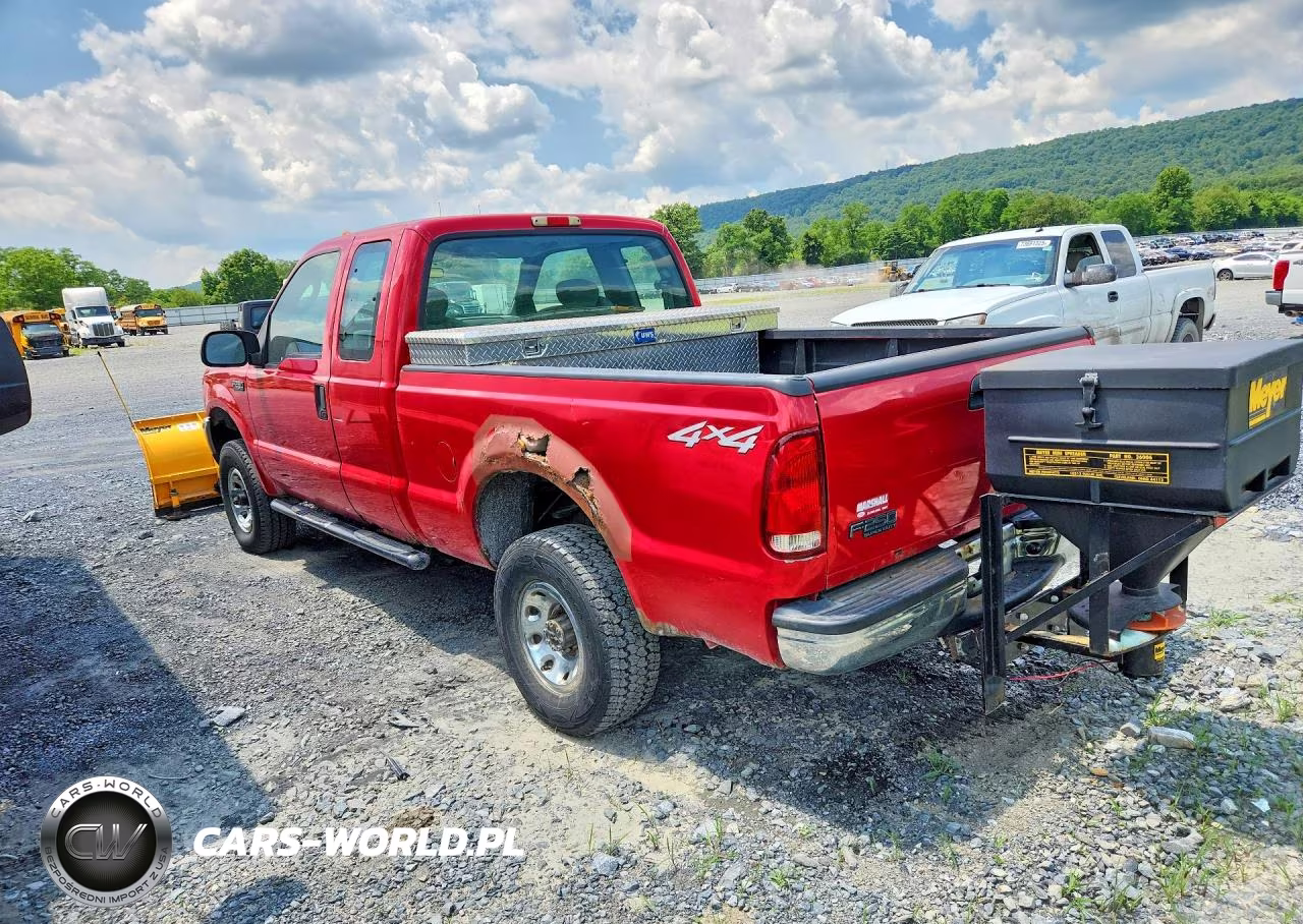 2004 Ford F250 Super Duty VIN:3FTNX21L44MA02892 - 2