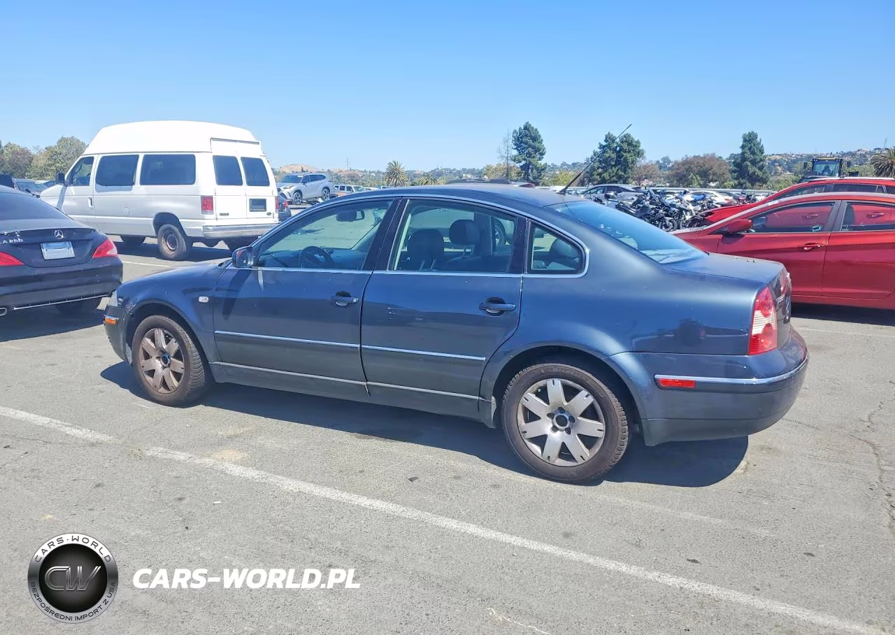 2003 Volkswagen Passat Glx 4Motion VIN:WVWTH63B53P185065 - 2
