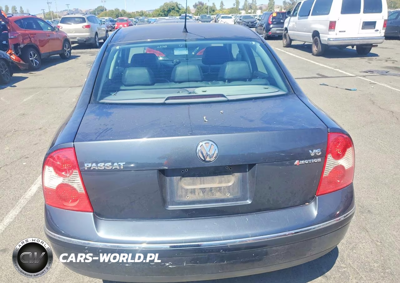 2003 Volkswagen Passat Glx 4Motion VIN:WVWTH63B53P185065 - 6