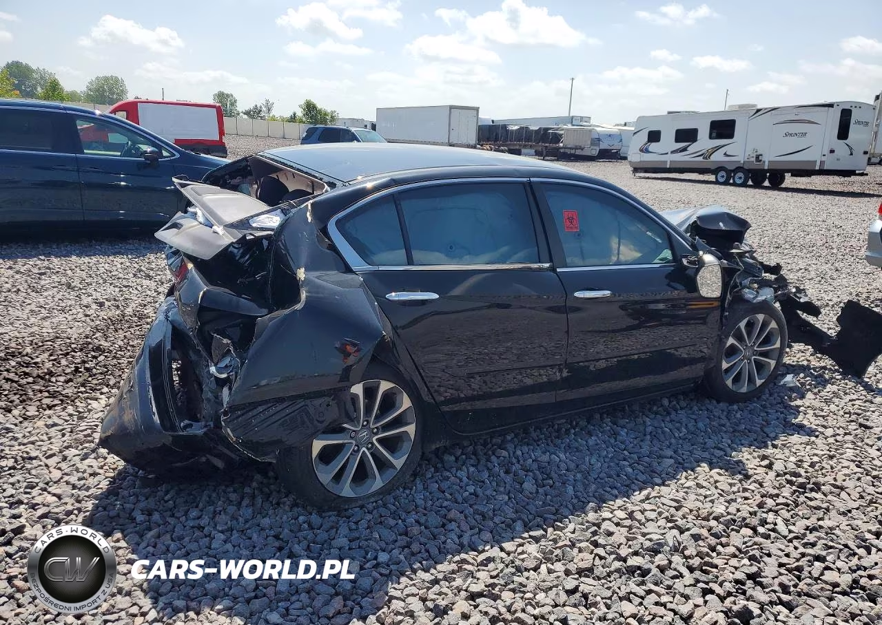 2014 Honda Accord Sport VIN:1HGCR2F55EA215345 - 3