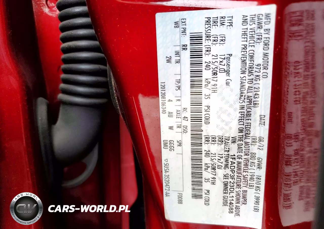 2013 Ford Focus Se VIN:1FADP3F23DL114088 - 13