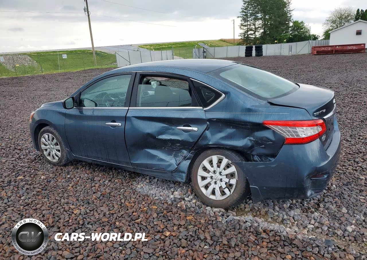 2014 Nissan Sentra Sv VIN:3N1AB7AP6EY292532 - 2