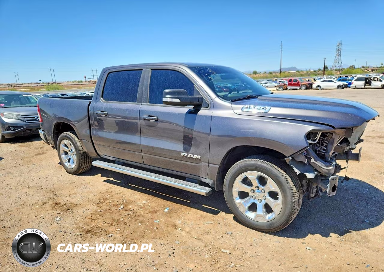 2021 Ram 1500 Big Horn-Lone Star VIN:1C6RREFGXMN813392 - 4
