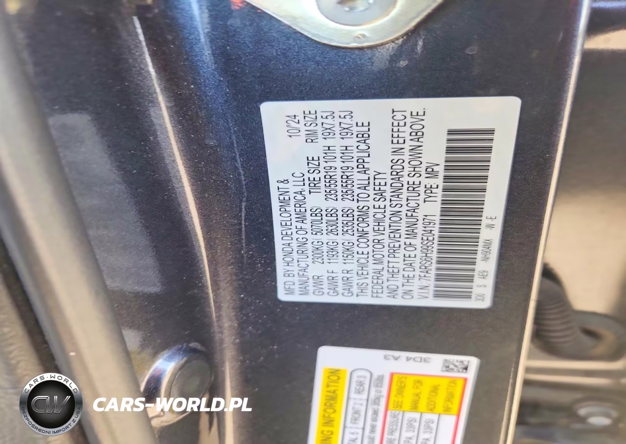 2025 Honda Cr-V Sport Touring VIN:7FARS6H99SE041971 - 12