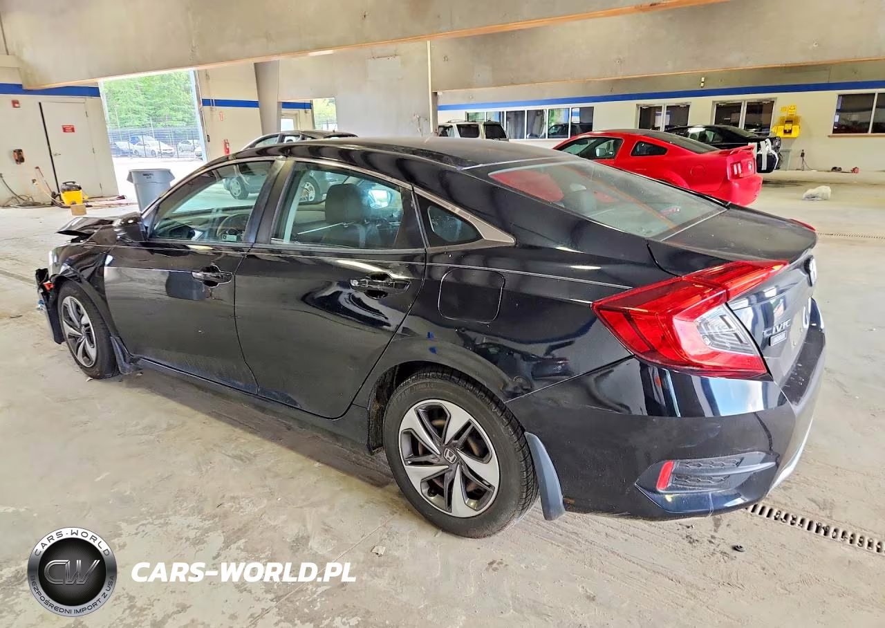 2019 Honda Civic Lx VIN:19XFC2F6XKE035079 - 2