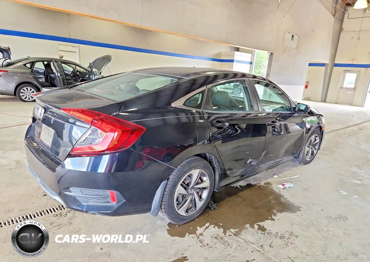2019 Honda Civic Lx VIN:19XFC2F6XKE035079 - 3