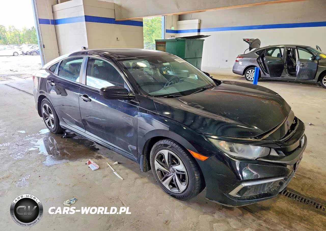 2019 Honda Civic Lx VIN:19XFC2F6XKE035079 - 4