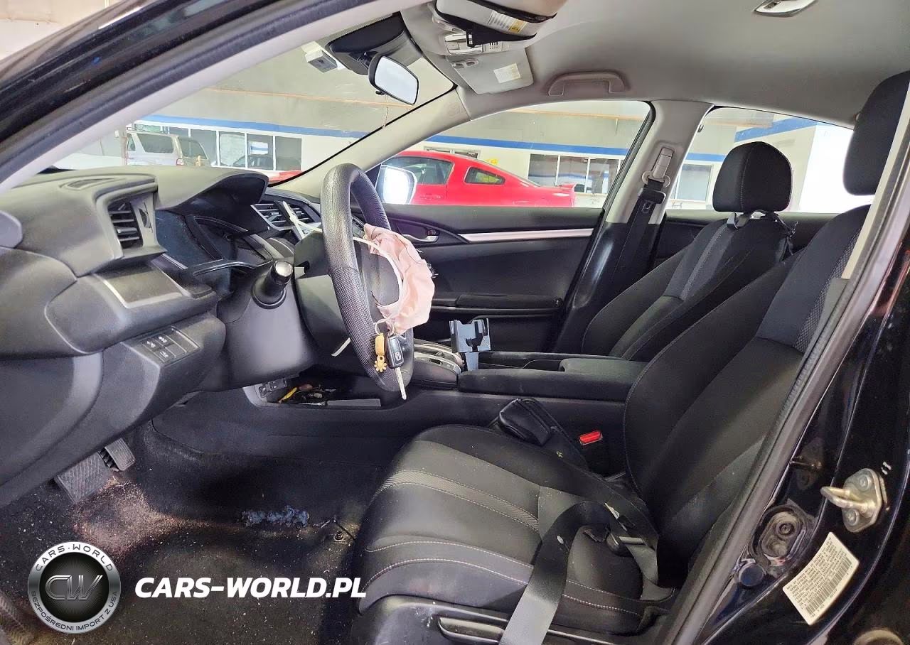 2019 Honda Civic Lx VIN:19XFC2F6XKE035079 - 7