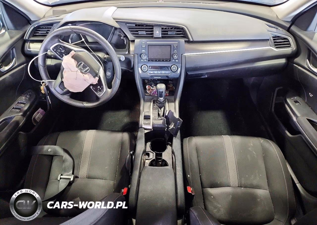 2019 Honda Civic Lx VIN:19XFC2F6XKE035079 - 8