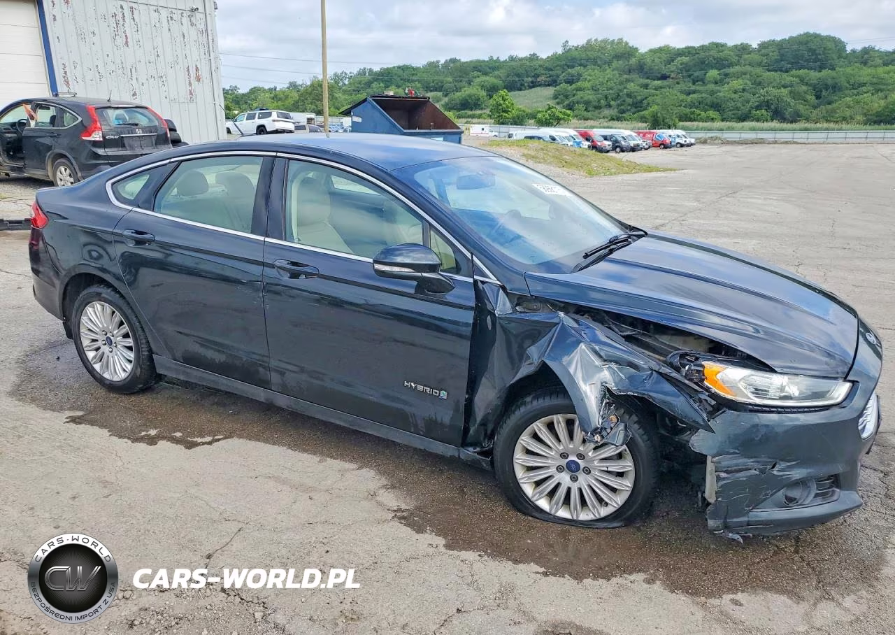 2014 Ford Fusion Se Hybrid VIN:3FA6P0LU0ER244605 - 4