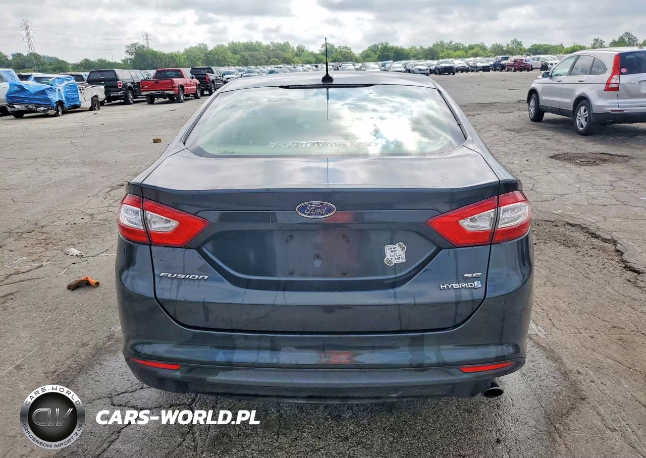 2014 Ford Fusion Se Hybrid VIN:3FA6P0LU0ER244605 - 6