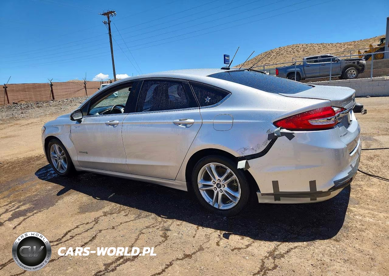 2018 Ford Fusion Se Hybrid VIN:3FA6P0LU5JR139942 - 2