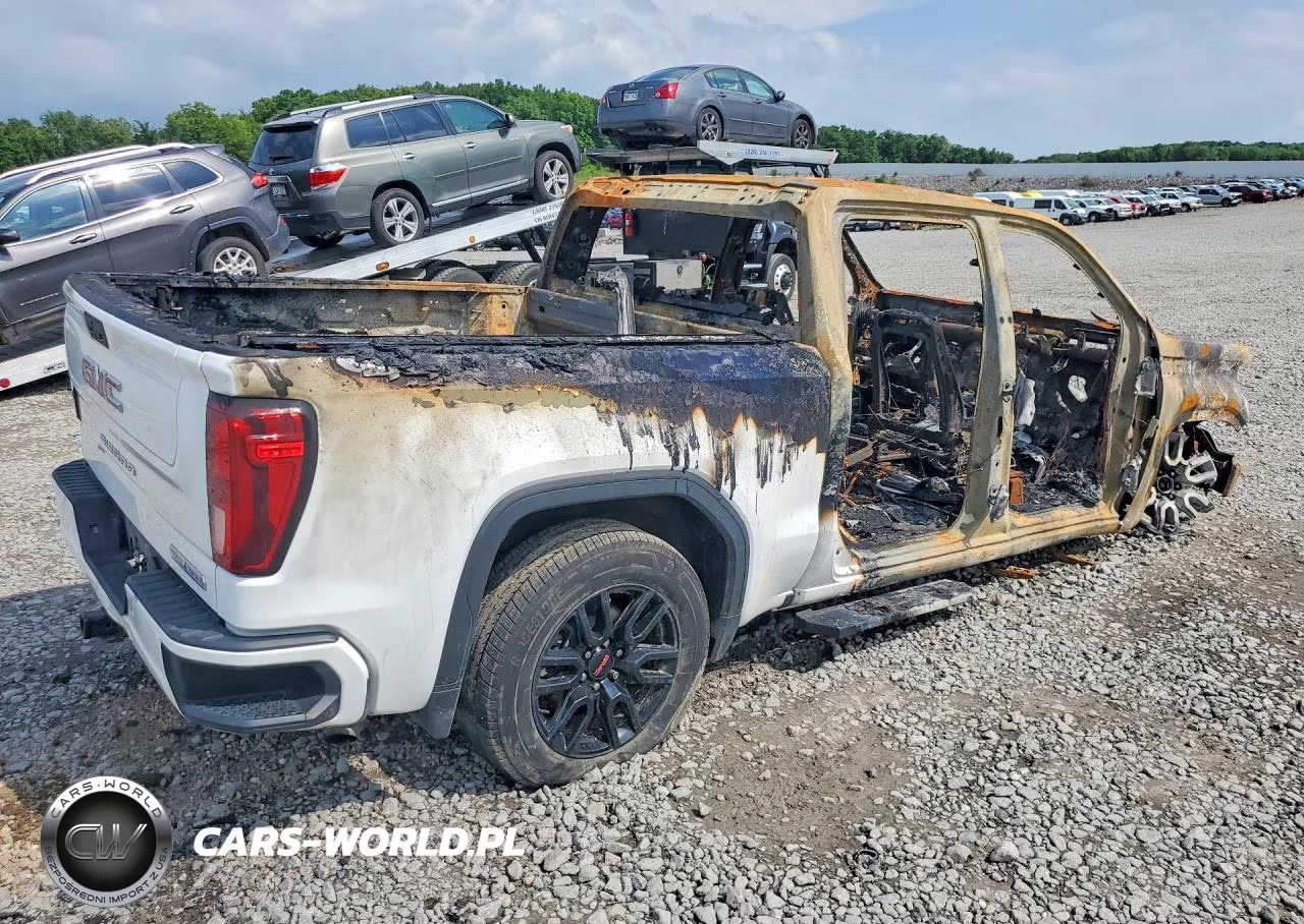 2021 GMC Sierra K1500 Elevation VIN:1GTP9CEKXMZ238553 - 3