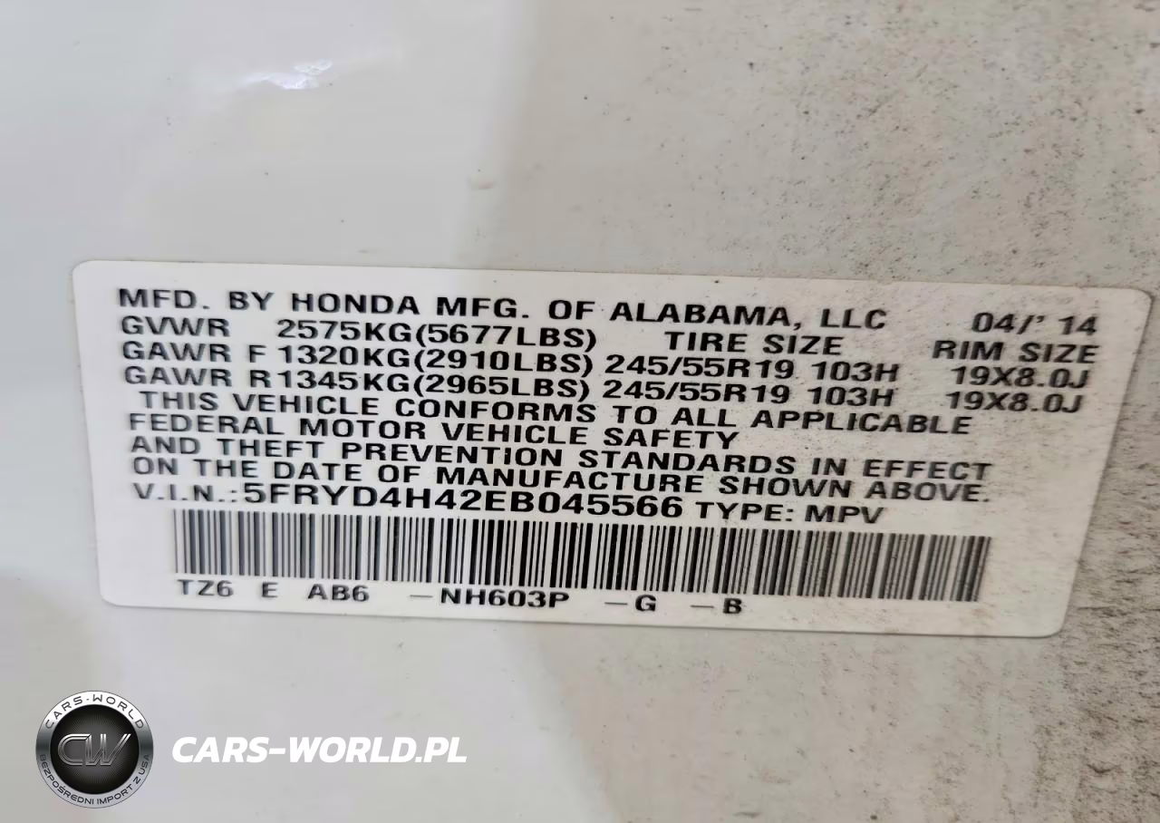 2014 Acura Mdx Technology VIN:5FRYD4H42EB045566 - 13