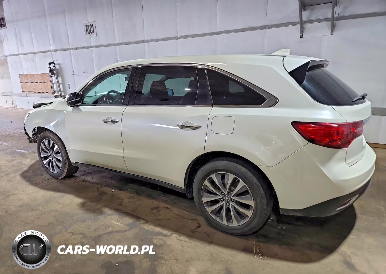 2014 Acura Mdx Technology VIN:5FRYD4H42EB045566 - 2
