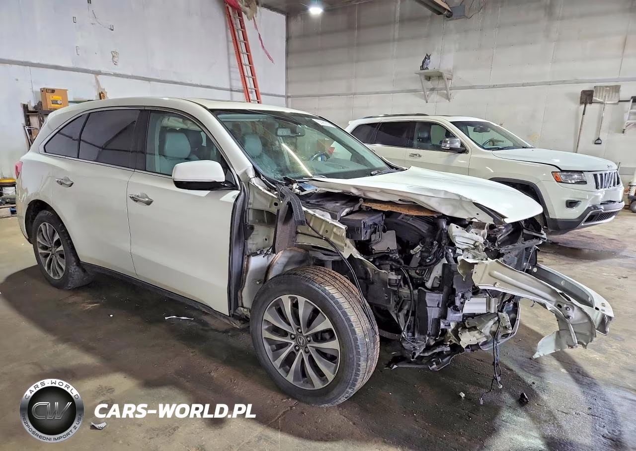 2014 Acura Mdx Technology VIN:5FRYD4H42EB045566 - 4