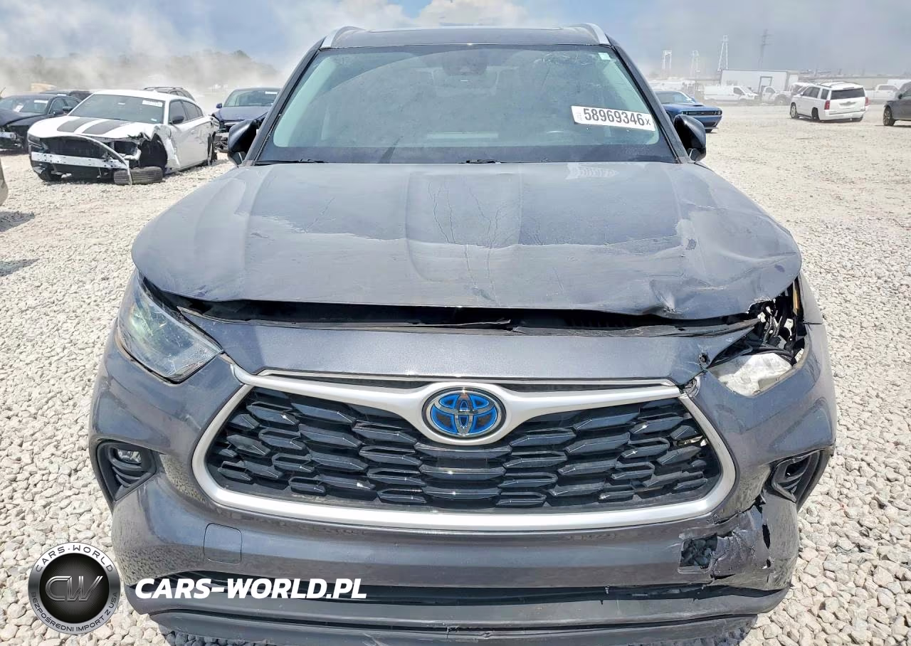 2022 Toyota Highlander Hybrid Xle VIN:5TDGARAH3NS512084 - 5