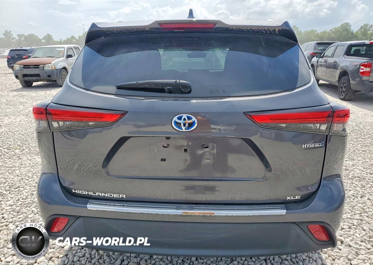 2022 Toyota Highlander Hybrid Xle VIN:5TDGARAH3NS512084 - 6