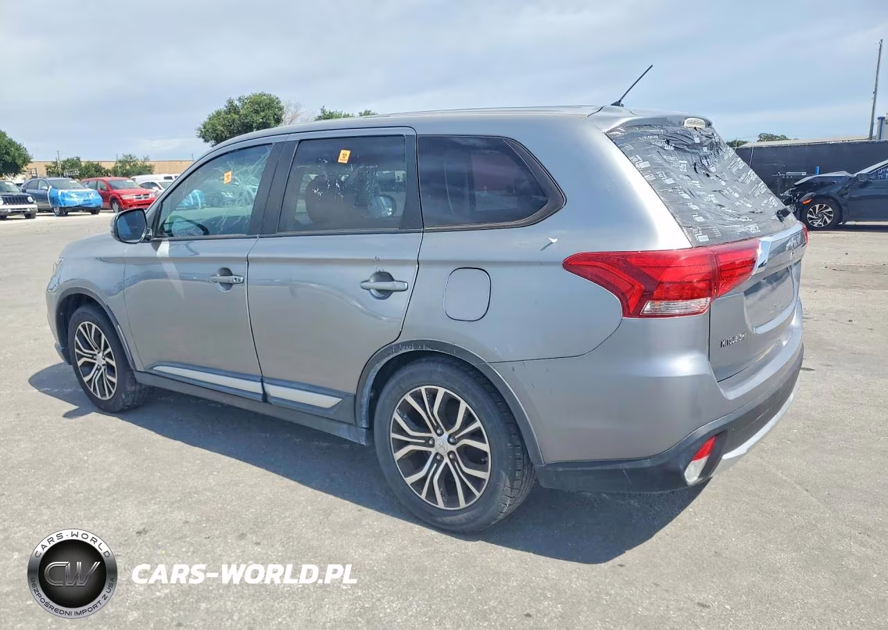 2016 Mitsubishi Outlander Se VIN:JA4AD3A36GZ003553 - 2