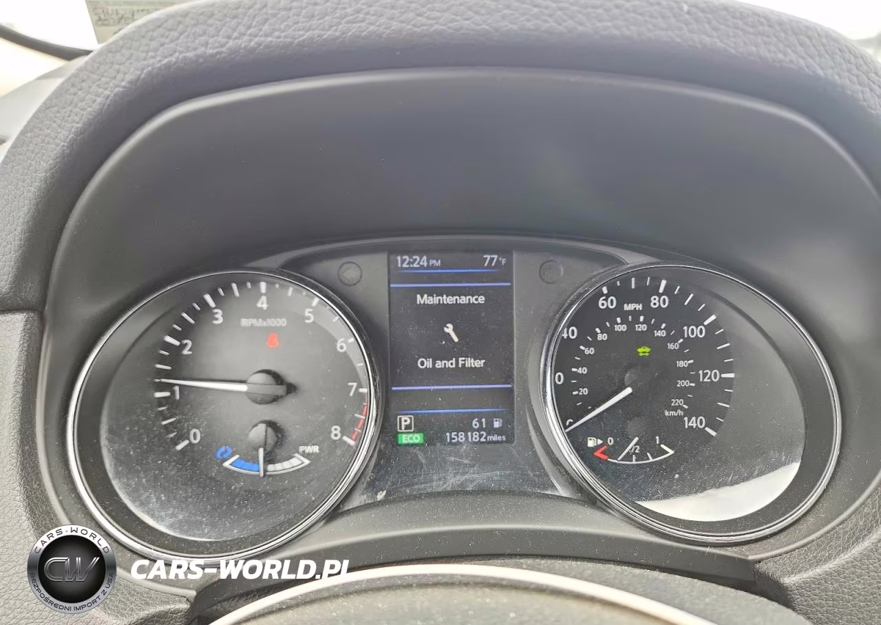 2019 Nissan Rogue Hybrid Sv VIN:5N1ET2MT2KC722547 - 9