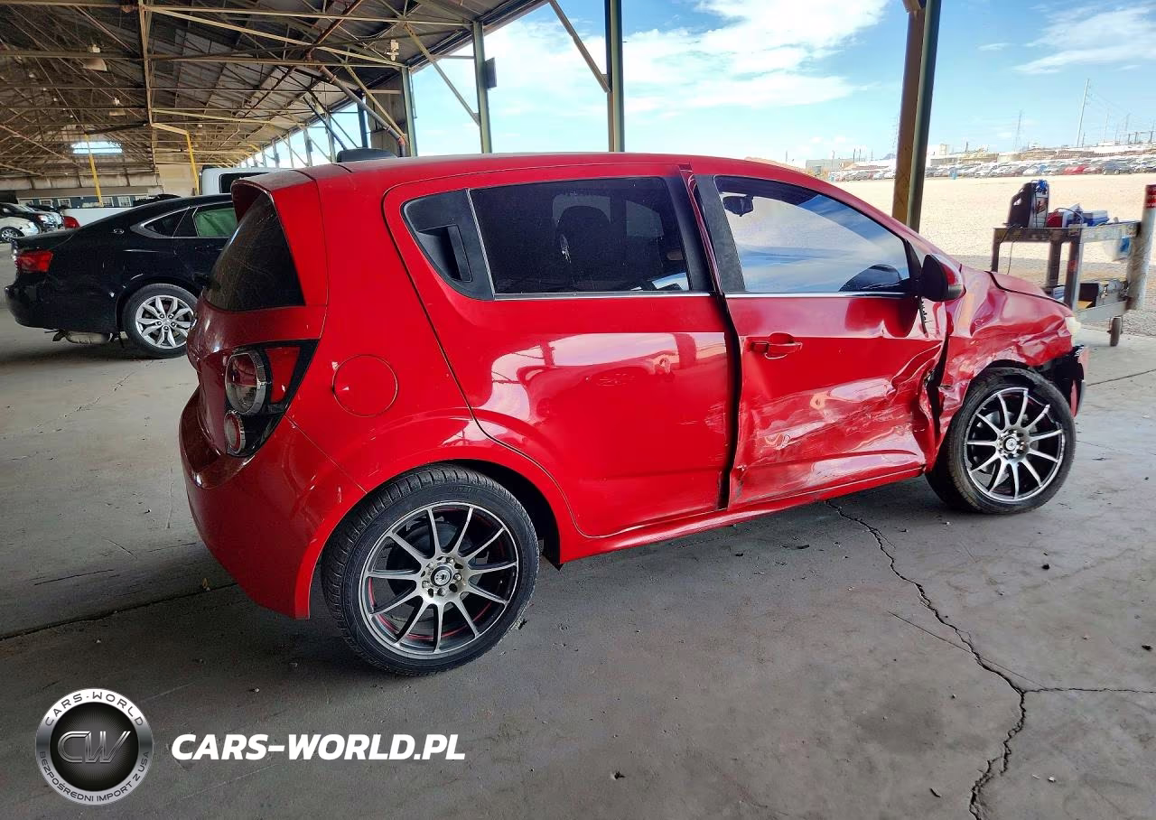 2015 Chevrolet Sonic Lt VIN:1G1JC6SH6F4220190 - 3