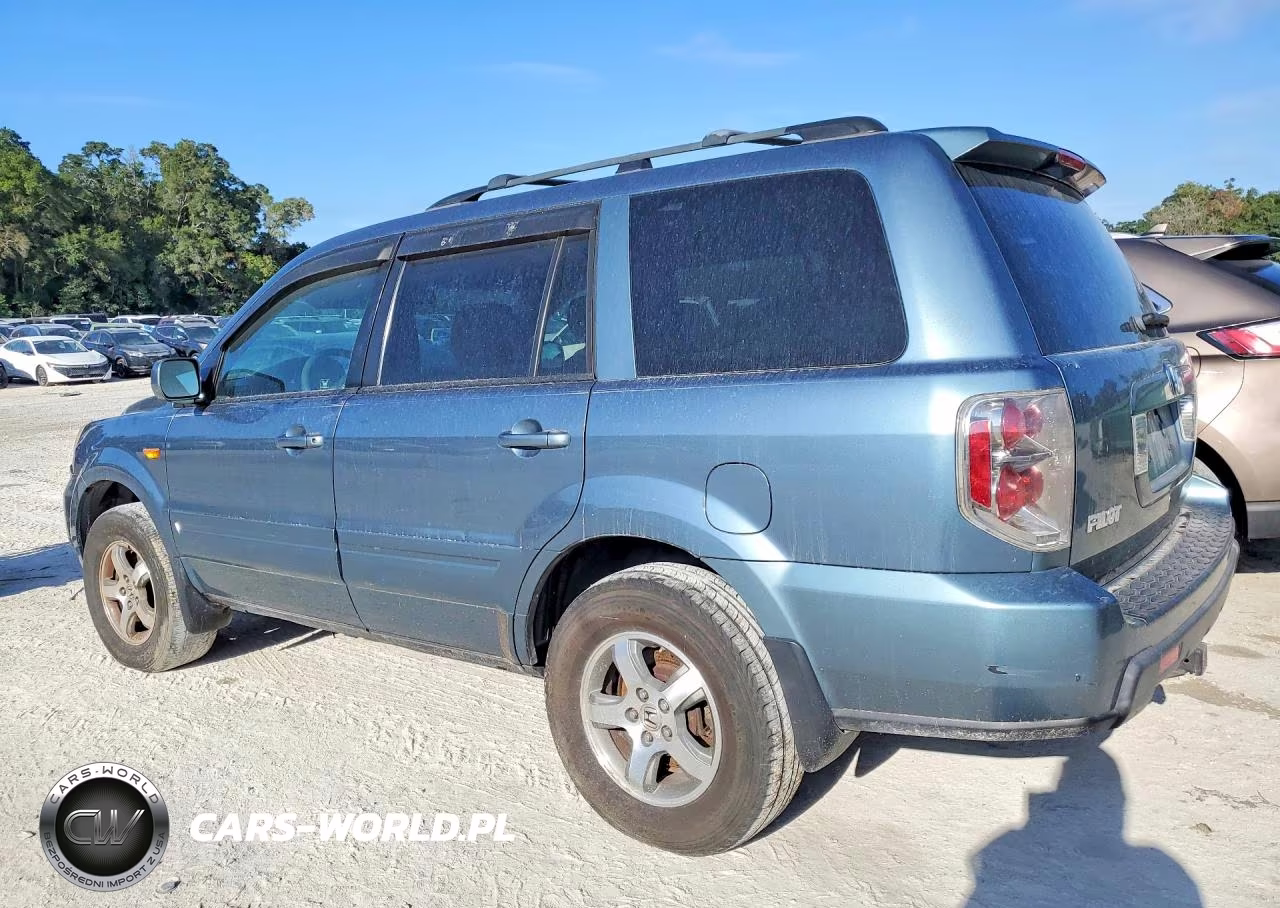 2007 Honda Pilot Ex VIN:5FNYF28437B009419 - 2
