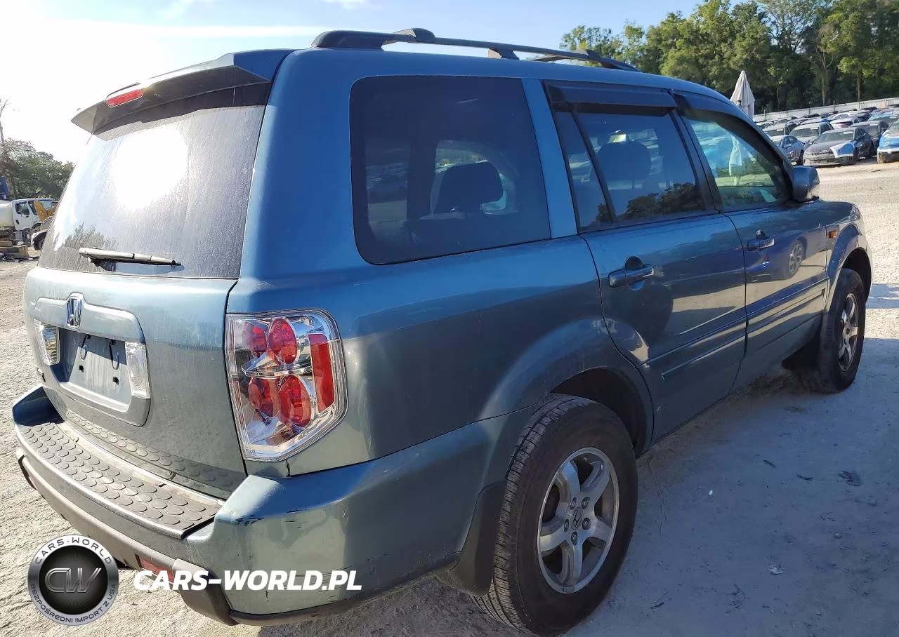 2007 Honda Pilot Ex VIN:5FNYF28437B009419 - 3