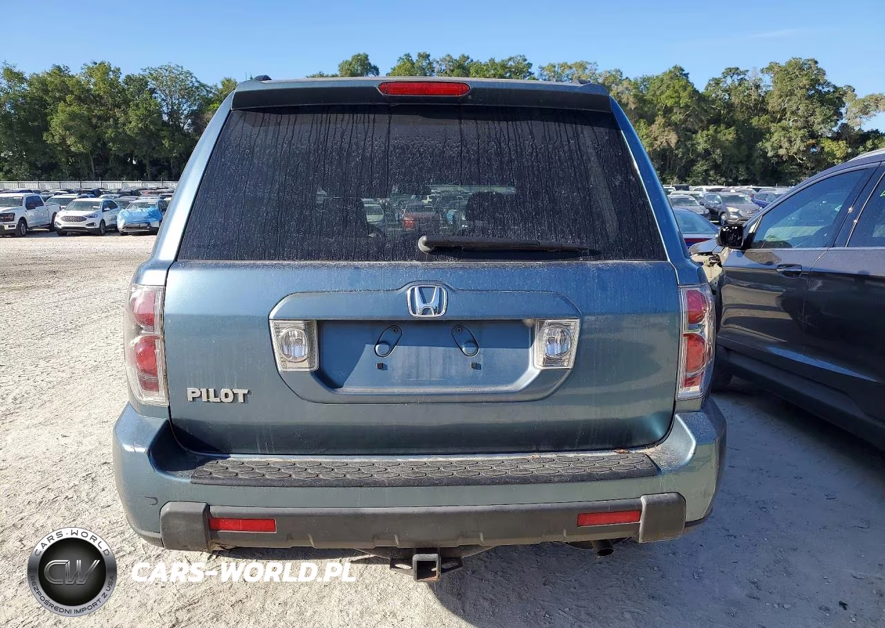 2007 Honda Pilot Ex VIN:5FNYF28437B009419 - 6