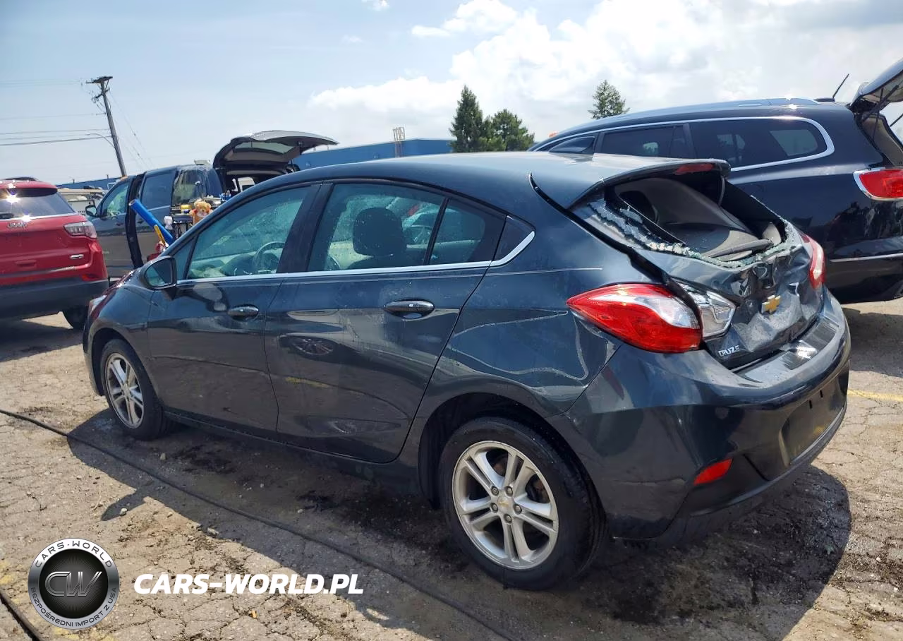 2018 Chevrolet Cruze Lt VIN:3G1BE6SM7JS527596 - 2