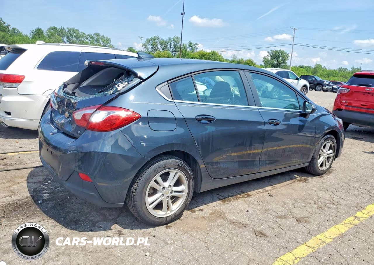 2018 Chevrolet Cruze Lt VIN:3G1BE6SM7JS527596 - 3