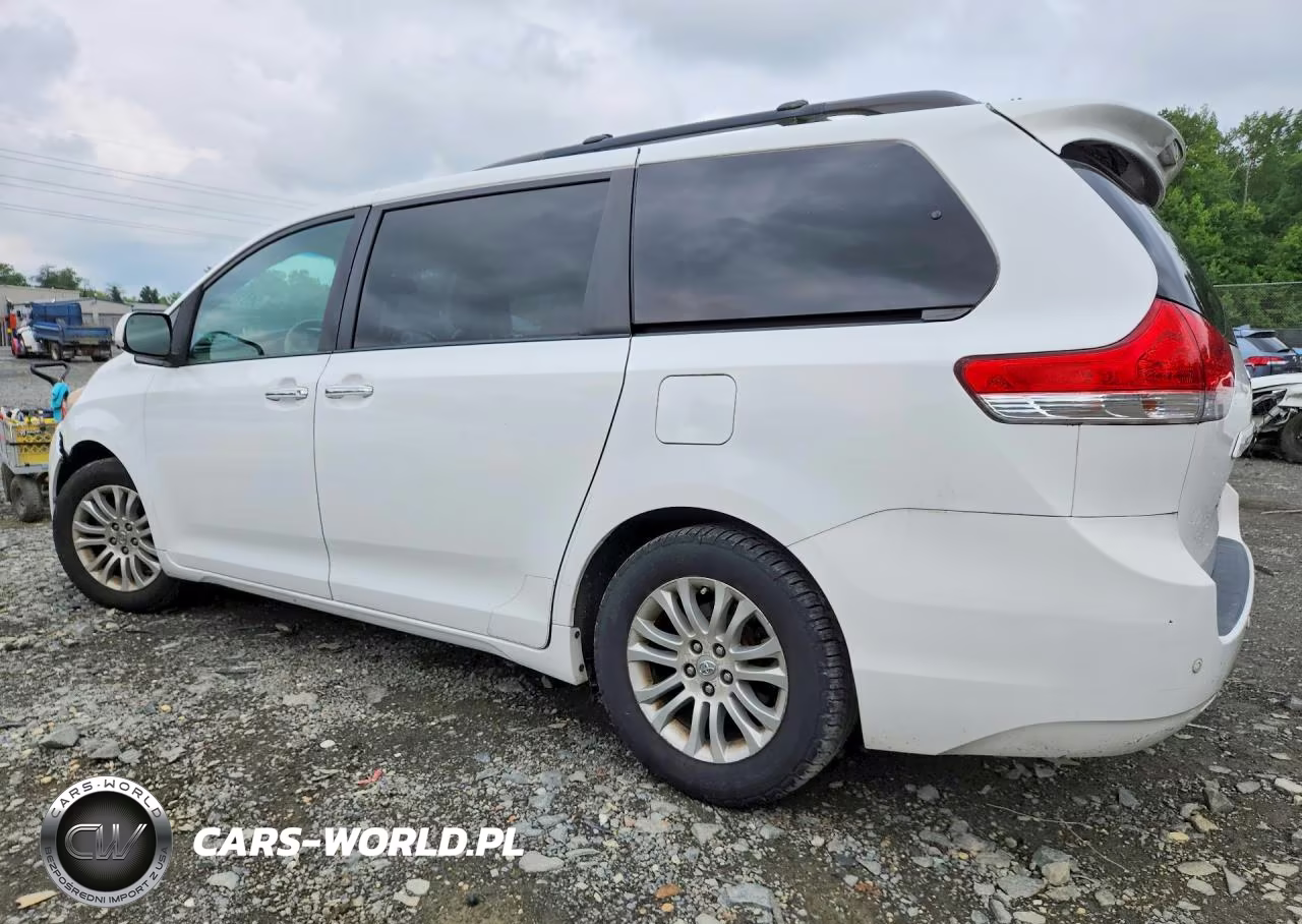 2012 Toyota Sienna Xle 8-Passenger VIN:5TDYK3DC6CS253005 - 2