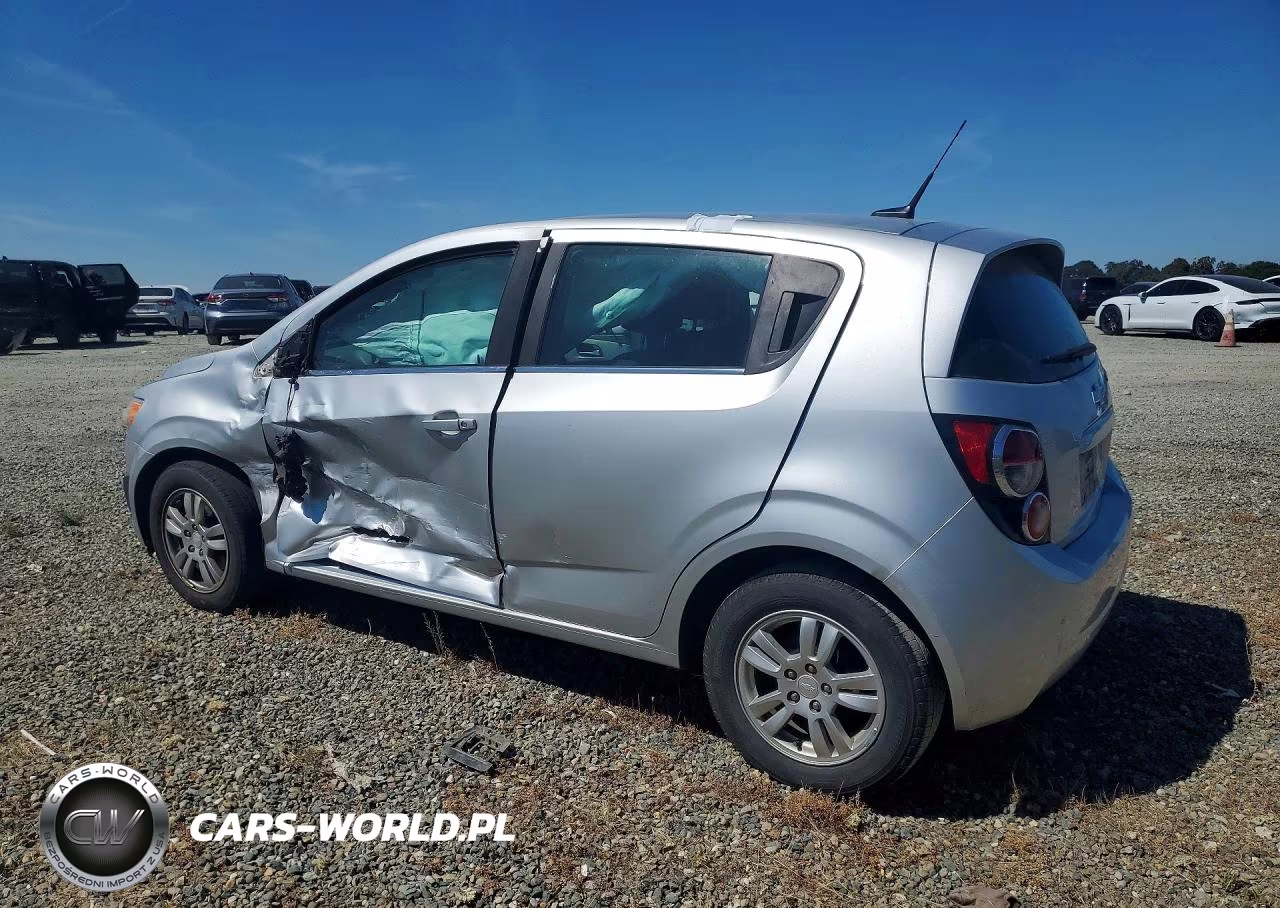 2013 Chevrolet Sonic Lt VIN:1G1JD6SB0D4197348 - 2