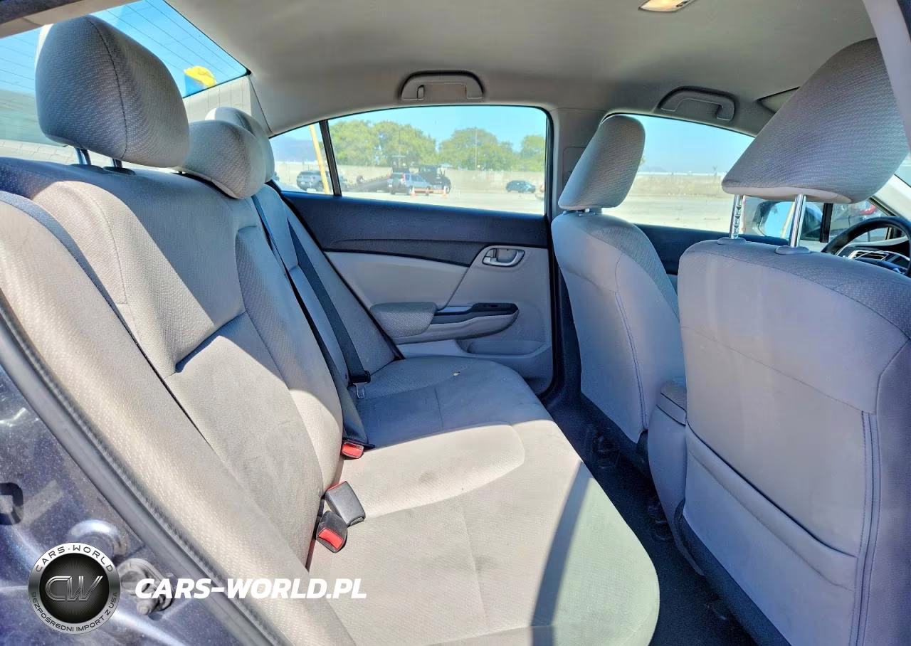 2013 Honda Civic Lx VIN:19XFB2F56DE215379 - 10